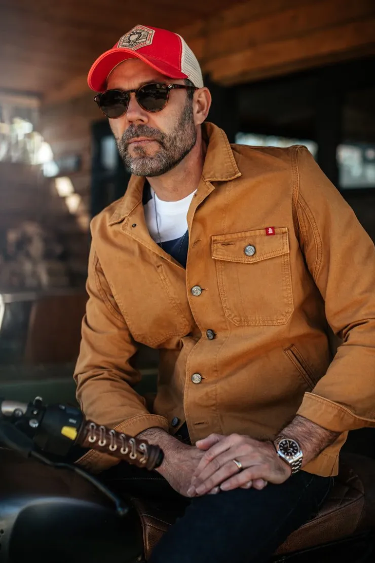 &SONS Ryder Hardwear Canvas Jacket>Men Jackets & Coats