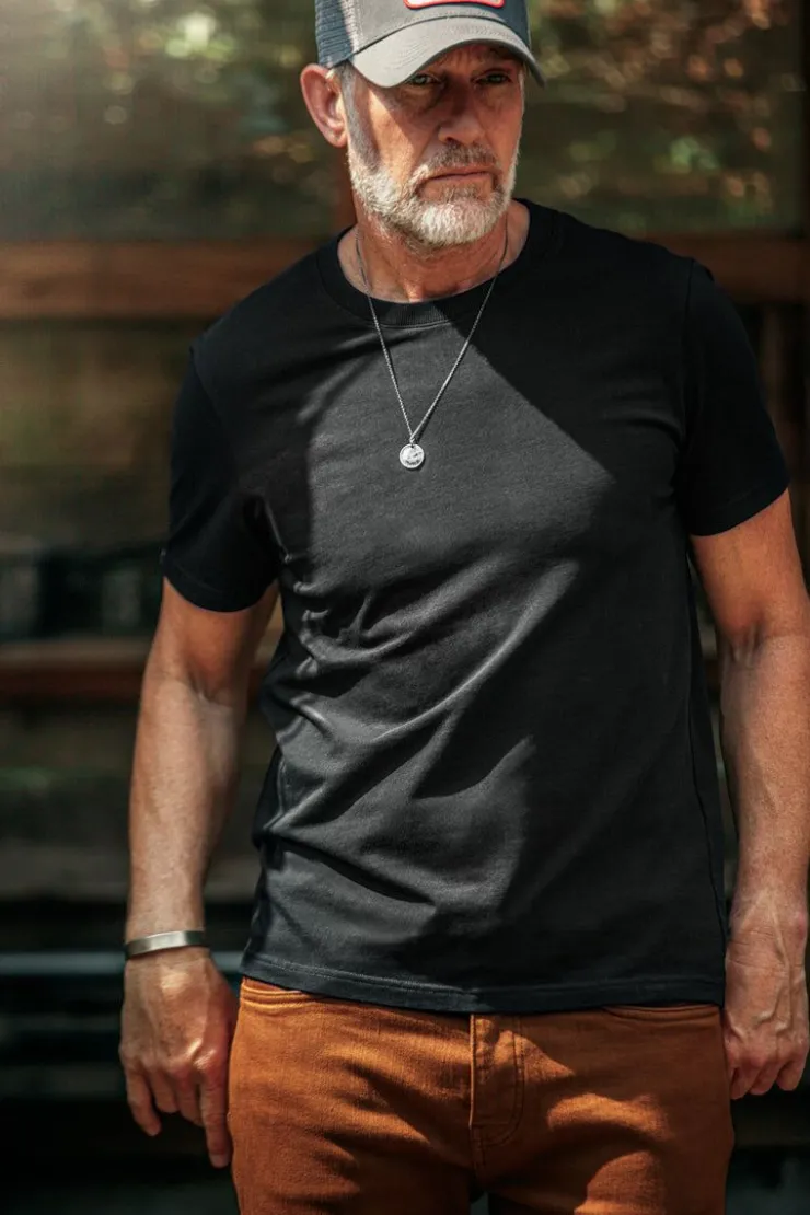 &SONS Essentials T-Shirt Black>Men Tops