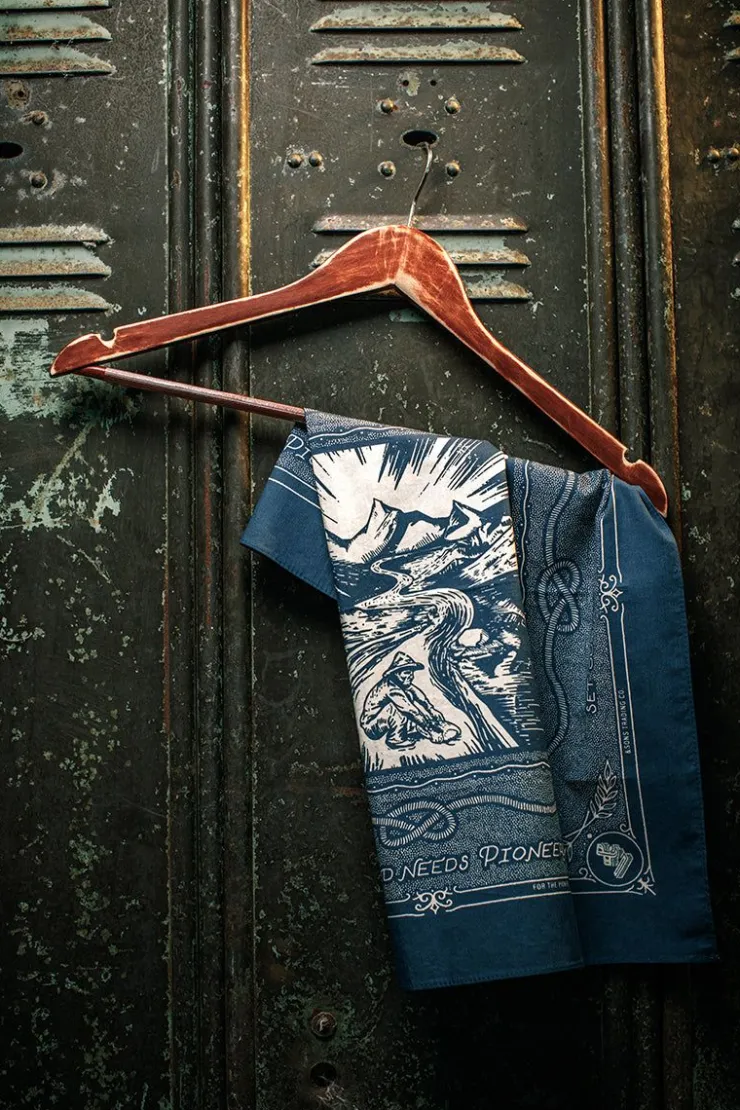 &SONS Prospector Bandana>Men Scarves