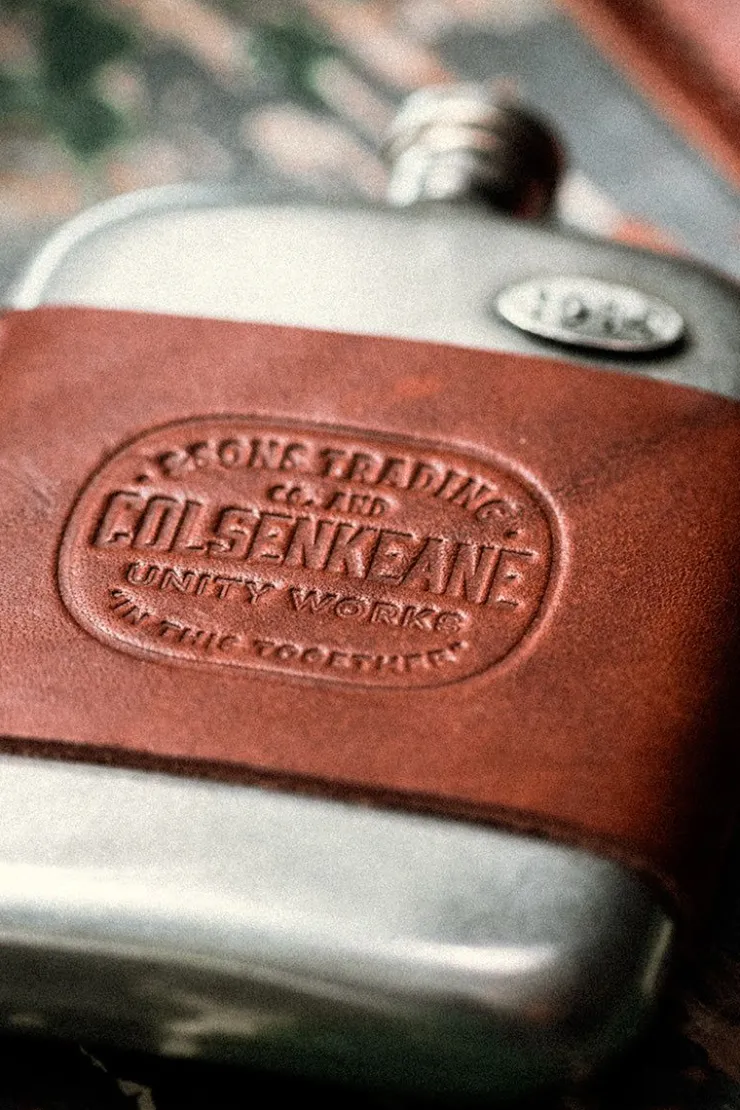 &SONS X Colsenkeane Hip Flask>Men Leather Goods