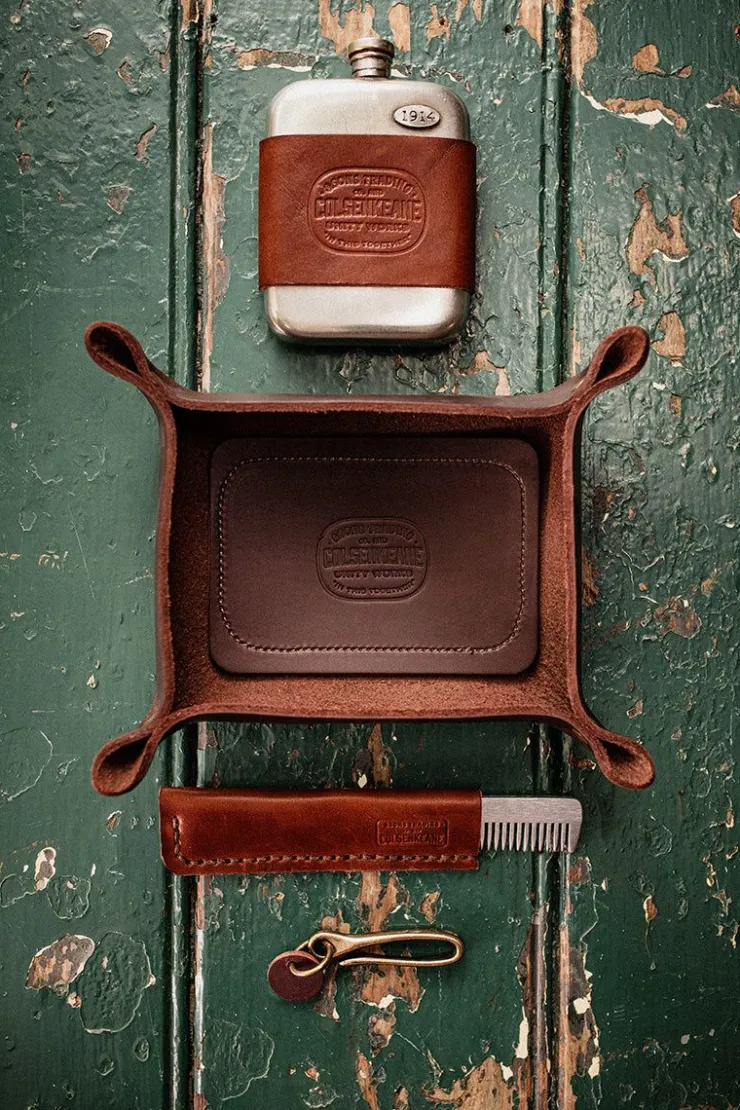 &SONS X Colsenkeane Hip Flask>Men Leather Goods