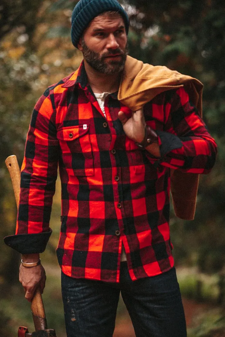 &SONS Yukon Flannel Field Shirt>Men Jackets & Coats